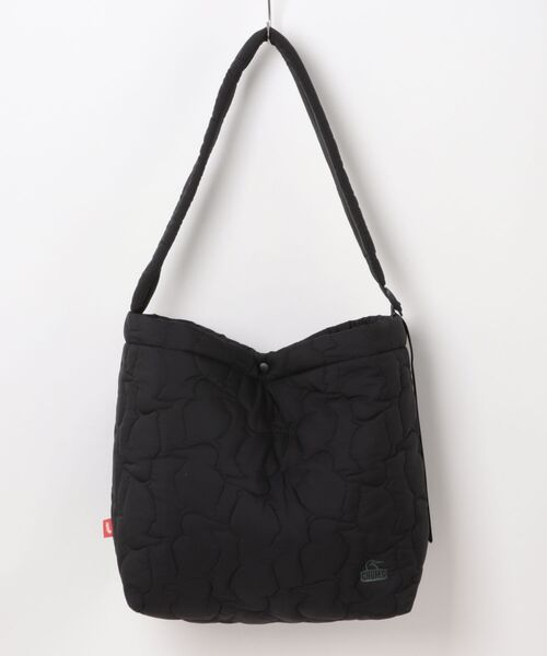 CHUMS(チャムス)の「【CHUMS/チャムス】 Booby Stitch Shoulder Bag(ショルダーバッグ・メンズ・ブラック/オリーブ/グレイッシュベージュ/ブラック系その他・FREE)」の18枚目の写真