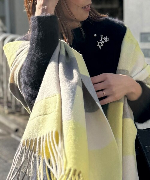 grace grace （グラスグラス）の「【grace grace/グラスグラス】3スターパヴェブローチ（ブローチ/コサージュ・レディース・シルバー・FREE）」の7枚目の写真