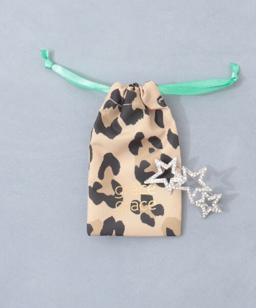 grace grace （グラスグラス）の「【grace grace/グラスグラス】3スターパヴェブローチ（ブローチ/コサージュ・レディース・シルバー・FREE）」の11枚目の写真