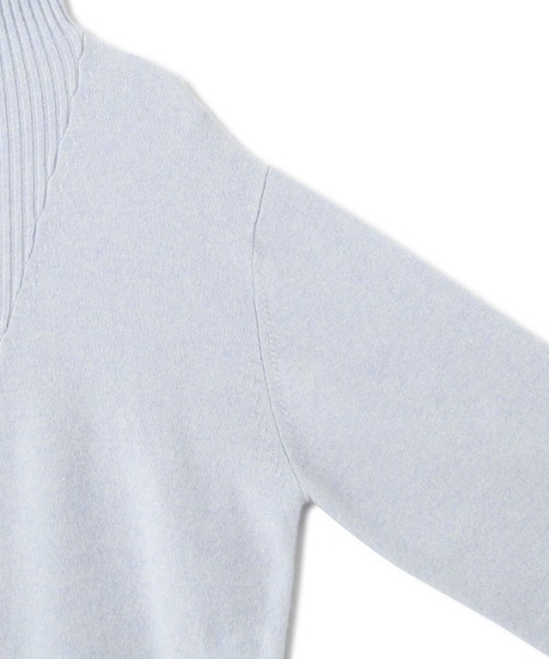 ハーフジップハイゲージニットプルオーバー（ニット/セーター）｜ETRE