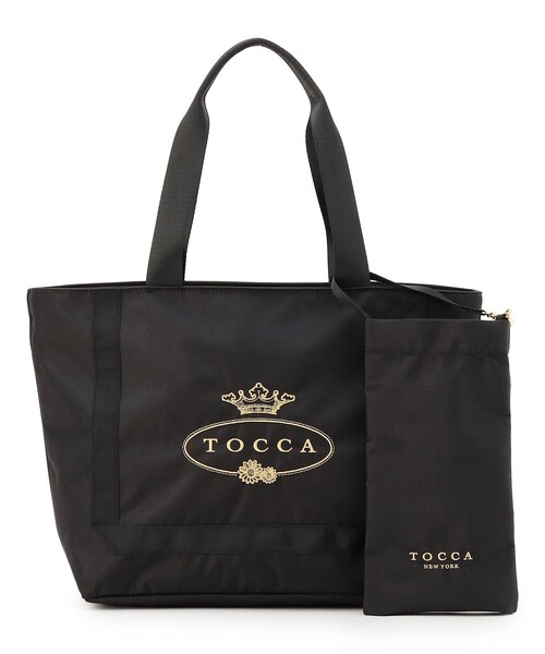TOCCA(トッカ)の「RAINY WAY 2SET BAG レイントートバッグ(トートバッグ・レディース・ブラック系/ベージュ系/ベージュ系5・F)」の7枚目の写真