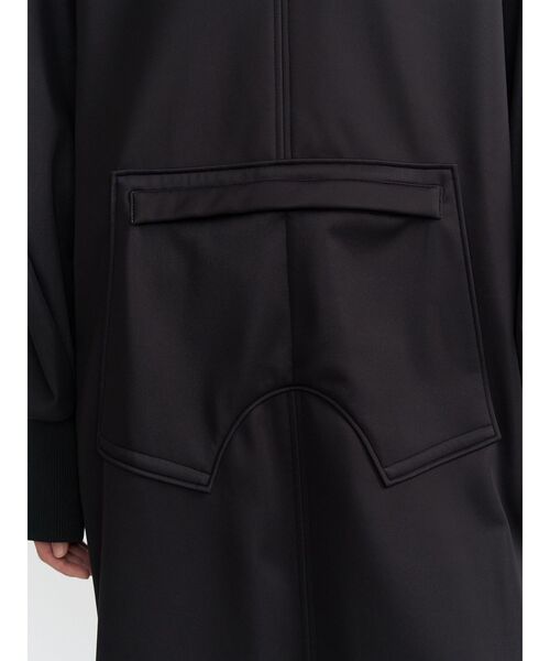 UN3D.（アンスリード）の「ROUND HEM 3LAYER FLEECE OP / ラウンドヘムスリーレイヤーフリースワンピース（ワンピース・レディース・グレー/ブラック・38/36）」の9枚目の写真