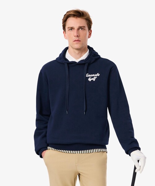 LACOSTE（ラコステ）の「プレイヤーバックプリントスウェットフーディー（パーカー・メンズ・ネイビー/オリーブ・4/5/3）」の17枚目の写真