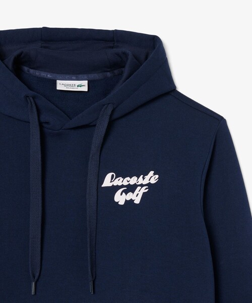 LACOSTE（ラコステ）の「プレイヤーバックプリントスウェットフーディー（パーカー・メンズ・ネイビー/オリーブ・4/5/3）」の22枚目の写真
