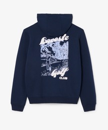 LACOSTE（ラコステ）の「プレイヤーバックプリントスウェットフーディー 裏起毛（パーカー・メンズ）」