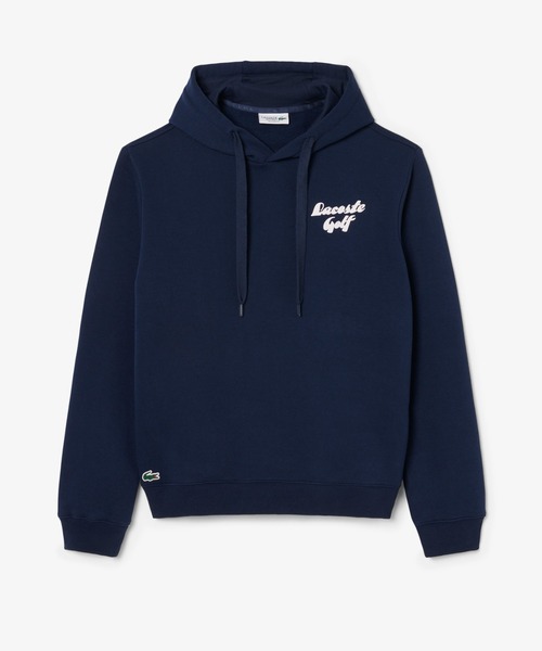 LACOSTE（ラコステ）の「プレイヤーバックプリントスウェットフーディー（パーカー・メンズ・ネイビー/オリーブ・4/5/3）」の6枚目の写真
