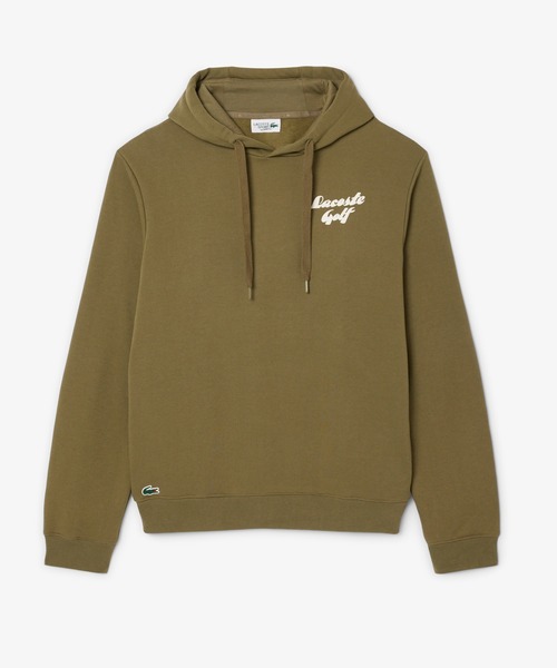 LACOSTE（ラコステ）の「プレイヤーバックプリントスウェットフーディー（パーカー・メンズ・ネイビー/オリーブ・4/5/3）」の16枚目の写真