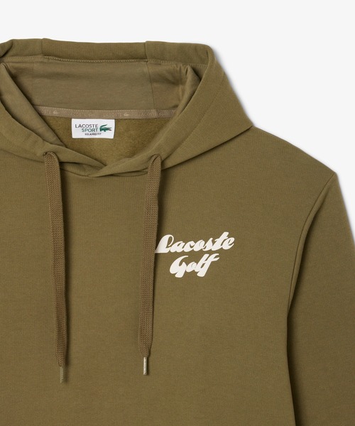 LACOSTE（ラコステ）の「プレイヤーバックプリントスウェットフーディー（パーカー・メンズ・ネイビー/オリーブ・4/5/3）」の8枚目の写真