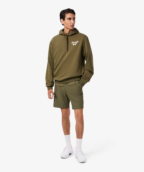 LACOSTE（ラコステ）の「プレイヤーバックプリントスウェットフーディー（パーカー・メンズ・ネイビー/オリーブ・4/5/3）」の10枚目の写真