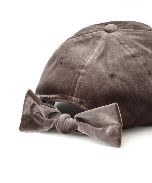 ROPE' PICNIC(ロペピクニック)の「ベロアリボンキャップ(キャップ・レディース・ベージュ/ブラック・FREE)」の11枚目の写真