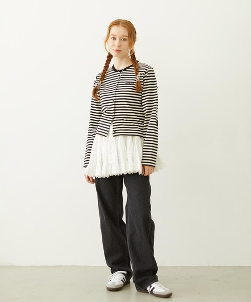 MILKFED.（ミルクフェド）の「LACE MINI SKIRT（スカート・レディース・ブラック/ホワイト・ONE SIZE）」の17枚目の写真