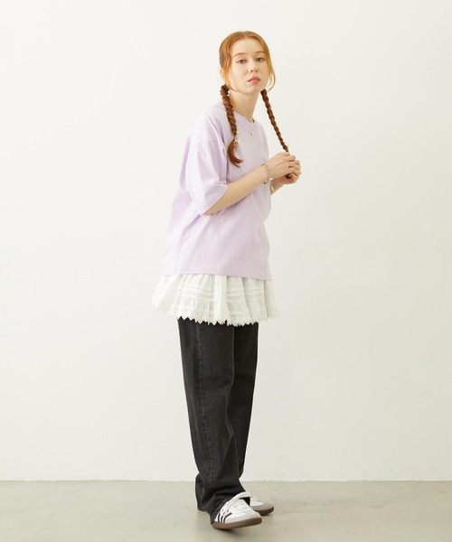 MILKFED.（ミルクフェド）の「LACE MINI SKIRT（スカート・レディース・ブラック/ホワイト・ONE SIZE）」の20枚目の写真