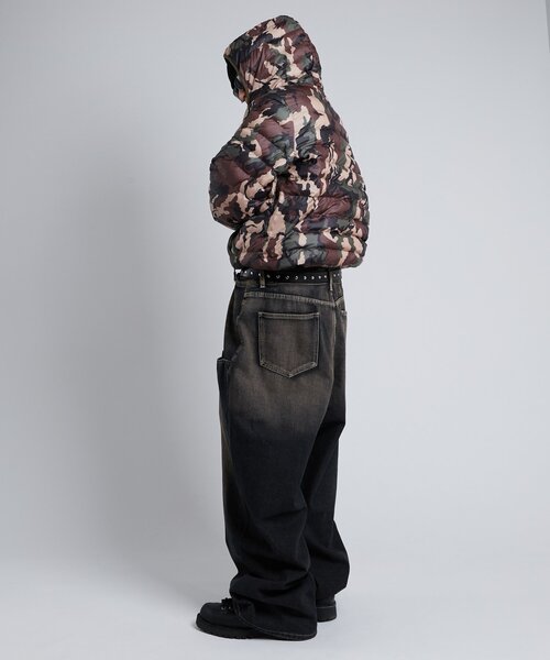 Sourcream（サワークリーム）の「【Sourcream】Puffer anorak jacket（ブルゾン・レディース・ブラック/カーキ/ホワイト/ライトグレー・FREE）」の7枚目の写真