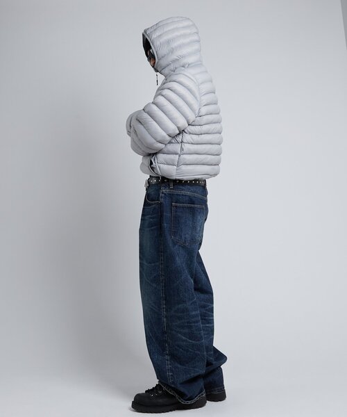 Sourcream（サワークリーム）の「【Sourcream】Puffer anorak jacket（ブルゾン・レディース・ブラック/カーキ/ホワイト/ライトグレー・FREE）」の14枚目の写真