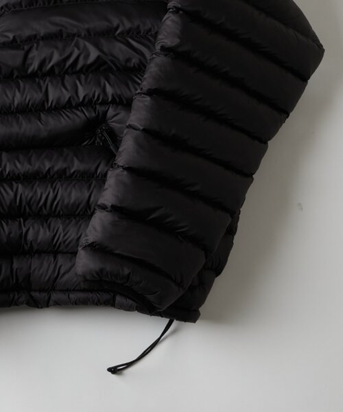 Sourcream（サワークリーム）の「【Sourcream】Puffer anorak jacket（ブルゾン・レディース・ブラック/カーキ/ホワイト/ライトグレー・FREE）」の18枚目の写真