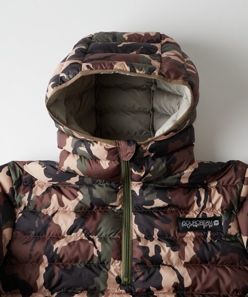 Sourcream（サワークリーム）の「【Sourcream】Puffer anorak jacket（ブルゾン・レディース・ブラック/カーキ/ホワイト/ライトグレー・FREE）」の19枚目の写真