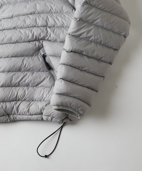 セール】【Sourcream】中綿ハーフジップフードプルオーバー（ブルゾン