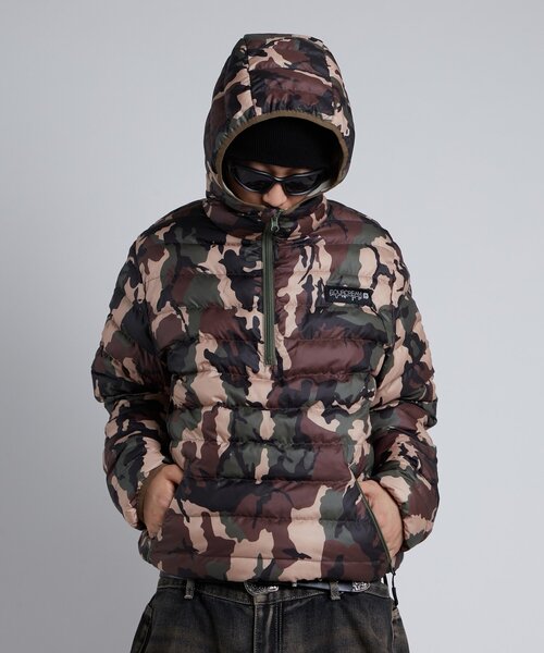 SOURCREAM Microdown ダウンジャケット アノラック Sourcream】Puffer anorak jacket（ブルゾン）｜Sourcream