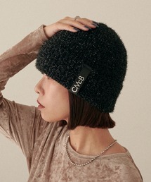 CECIL McBEE ラメ入りニットキャップ