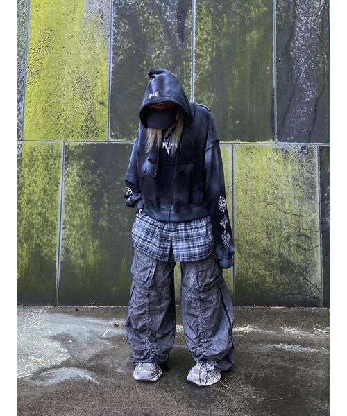 Over-dyed Transform Pants（スウェットパンツ）｜DNSR（ディーエヌエ