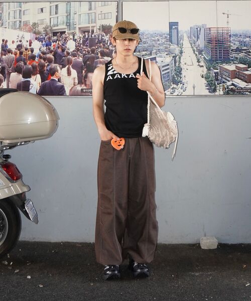 AAKAM(アーカム)の「29 Printed Sleeveless (Black)(Tシャツ/カットソー・レディース・その他・1/2)」の5枚目の写真