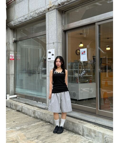 AAKAM(アーカム)の「29 Printed Sleeveless (Black)(Tシャツ/カットソー・レディース・その他・1/2)」の6枚目の写真