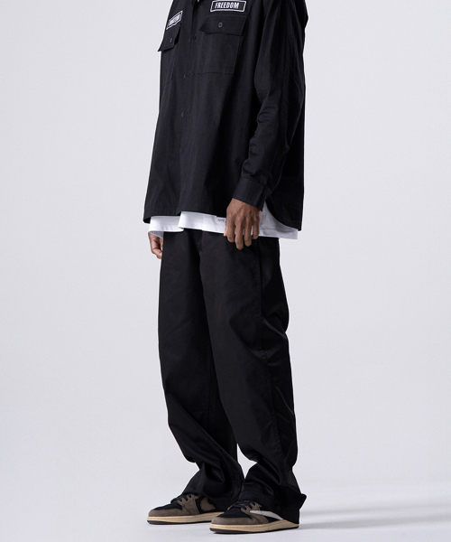 FREEDOM(フリーダム)の「ITO ワークパンツ (ブラック)(その他パンツ・メンズ・その他・LARGE/X-LARGE/XX-LARGE/XXX-LARGE/XXXX-LARGE)」の1枚目の写真