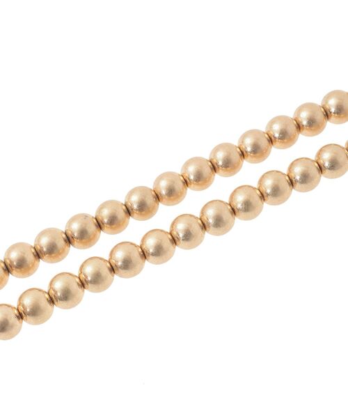 AMERICAN HOLIC（アメリカンホリック）の「メタルボールマンテルネックレス（ネックレス・レディース・ゴールド・FREE）」の8枚目の写真