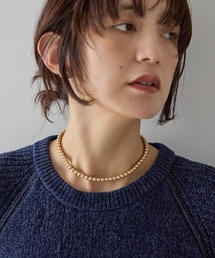 AMERICAN HOLIC | メタルボールマンテルネックレス(ネックレス)