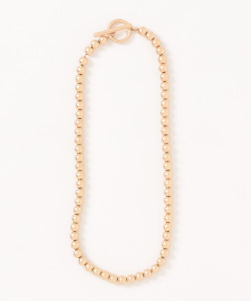 AMERICAN HOLIC（アメリカンホリック）の「メタルボールマンテルネックレス（ネックレス・レディース・ゴールド・FREE）」の2枚目の写真