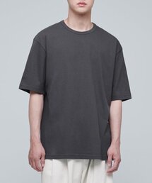 リラックスフィットクルーネックTシャツ[ガンメタル]