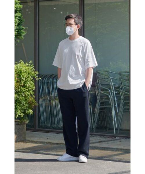 MUSINSA STANDARD（ムシンサスタンダード）の「ワンタックワイドラウンジスウェットパンツ[ネイビー]（スウェットパンツ・メンズ・その他・SMALL/MEDIUM/LARGE/X-LARGE/XX-LARGE）」の9枚目の写真