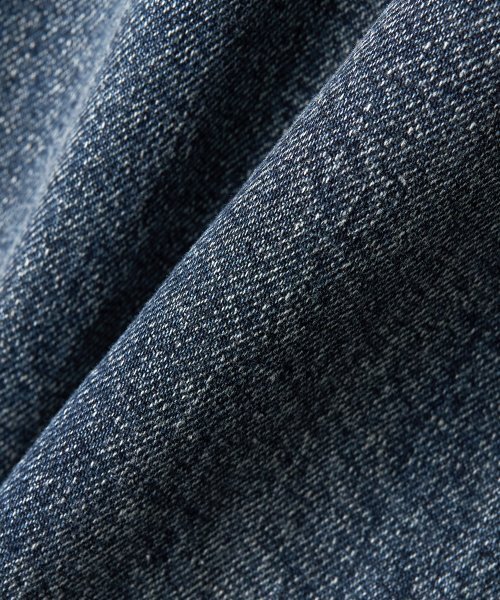 TOFFEE(トフィー)の「ヴィンテージスナップデニムブルゾンジャケット (WASHED INDIGO)(デニムジャケット・メンズ・その他・MEDIUM/LARGE/X-LARGE)」の9枚目の写真