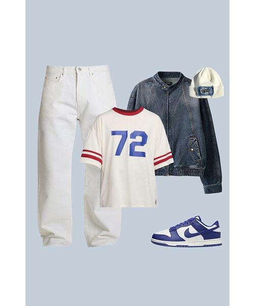 TOFFEE(トフィー)の「ヴィンテージスナップデニムブルゾンジャケット (WASHED INDIGO)(デニムジャケット・メンズ・その他・MEDIUM/LARGE/X-LARGE)」の21枚目の写真