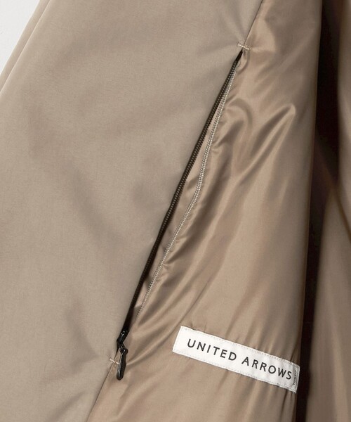 UNITED ARROWS（ユナイテッドアローズ）の「ADS ダウン ガウンコート 撥水（ダウンジャケット/コート・メンズ・ブラック/ベージュ・L/S/XL/M）」の18枚目の写真