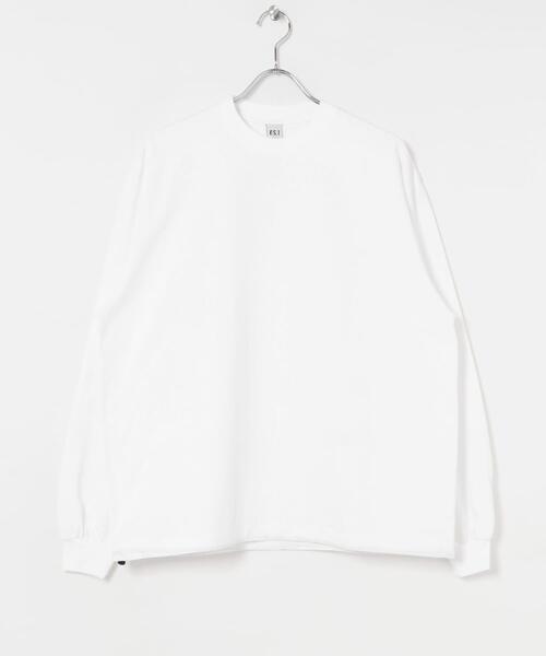 ES.1(エスアイ)の「ES.1 LS T-shirts(Tシャツ/カットソー・メンズ・ホワイト/ネイビー/ブラック・X-LARGE/LARGE/MEDIUM)」の2枚目の写真