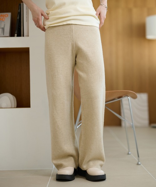LAULEN(ローレン)の「skipper neck rib knit 3set /スキッパーネックリブニット3点セット(セットアップ・レディース・ブラック/ベージュ/ダークグレー・FREE)」の17枚目の写真