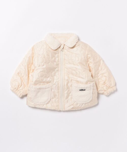 RAGMART（ラグマート）の「リバーシブルジャケット（ナイロンジャケット・キッズ・ブラック/アイボリー・90cm/95cm）」の3枚目の写真