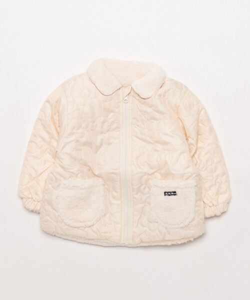 RAGMART（ラグマート）の「リバーシブルジャケット（ナイロンジャケット・キッズ・ブラック/アイボリー・90cm/95cm）」の2枚目の写真