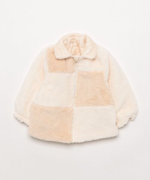 RAGMART（ラグマート）の「リバーシブルジャケット（ナイロンジャケット・キッズ・ブラック/アイボリー・90cm/95cm）」の7枚目の写真