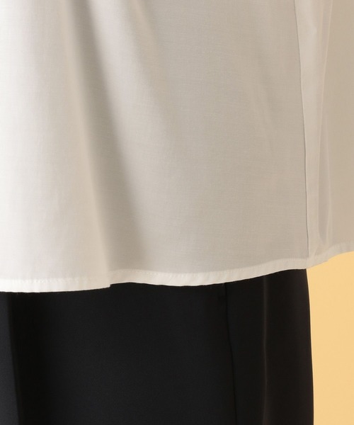 Elura(エルーラ)の「ネックビジューブラウス/602142(シャツ/ブラウス・レディース・ホワイト・FREE)」の8枚目の写真