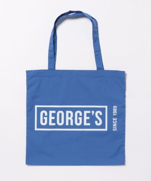 GEORGE'S（ジョージズ）の「ジョージズロゴトート SINCE1989（トートバッグ・レディース・ピンク/ホワイト/イエロー/ブルー/ブラウン・FREE）」の4枚目の写真