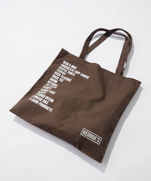 GEORGE'S（ジョージズ）の「ジョージズロゴトート SINCE1989（トートバッグ・レディース・ピンク/ホワイト/イエロー/ブルー/ブラウン・FREE）」の11枚目の写真