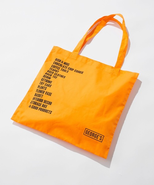 GEORGE'S（ジョージズ）の「ジョージズロゴトート SINCE1989（トートバッグ・レディース・ピンク/ホワイト/イエロー/ブルー/ブラウン・FREE）」の13枚目の写真