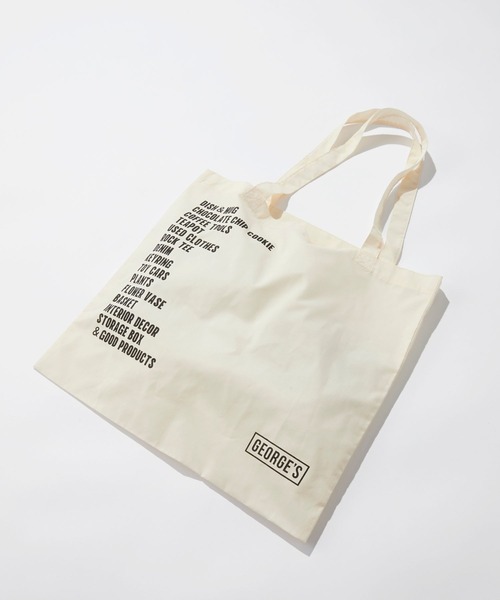 GEORGE'S（ジョージズ）の「ジョージズロゴトート SINCE1989（トートバッグ・レディース・ピンク/ホワイト/イエロー/ブルー/ブラウン・FREE）」の7枚目の写真