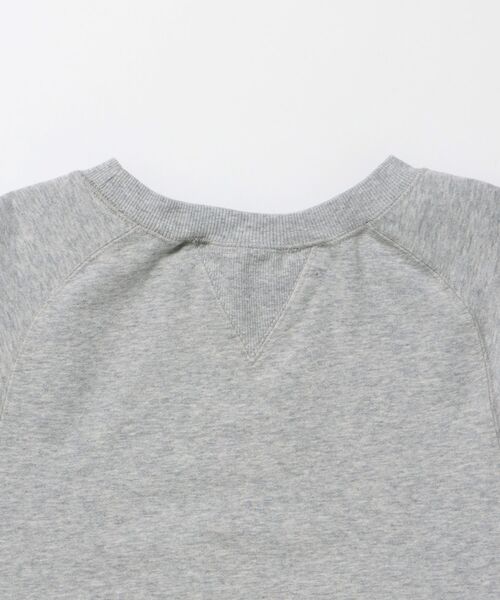 BEN DAVIS/WHITE LABEL（ベンデイビス ホワイトラベル）の「【BEN DAVIS（ベンデイビス）】70'S FIT F-SLEEVE CREW / 加工 裏起毛 クルーネック スウェット ラグラン 短丈 裏毛（スウェット・メンズ・グレー/ブラック/ネイビー・MEDIUM/LARGE/X-LARGE）」の12枚目の写真