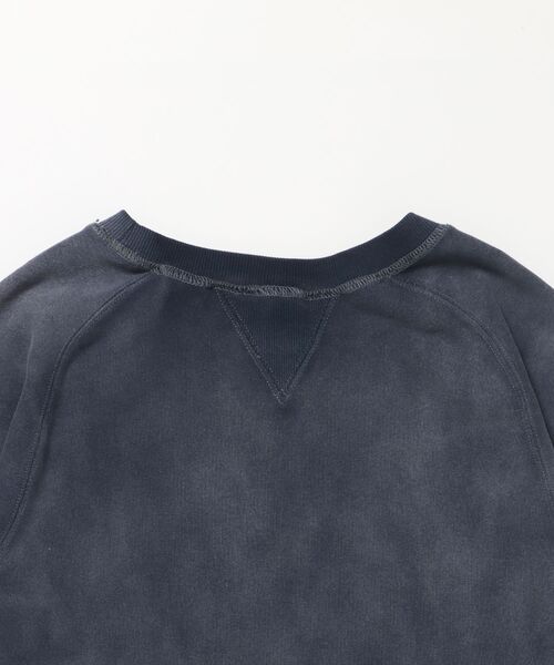 BEN DAVIS/WHITE LABEL（ベンデイビス ホワイトラベル）の「【BEN DAVIS（ベンデイビス）】70'S FIT F-SLEEVE CREW / 加工 裏起毛 クルーネック スウェット ラグラン 短丈 裏毛（スウェット・メンズ・グレー/ブラック/ネイビー・MEDIUM/LARGE/X-LARGE）」の17枚目の写真