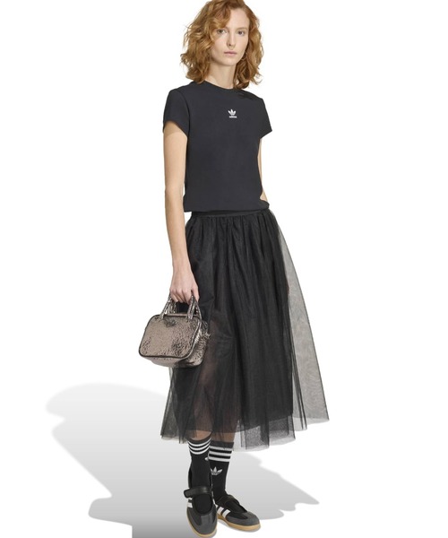 adidas チュールスカート ブラックL 未使用タグ付き adidas（アディダス） スカート adidas TULLE SKIRT / アディダス
