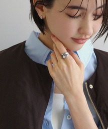 evernavy（エバーネイビー）の「【金属アレルギー対応/サージカルステンレス】ボリュームニュアンスリング（リング）」