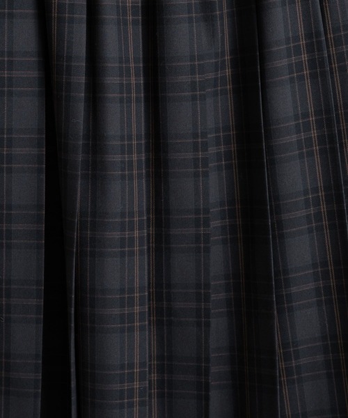 studio CLIP（スタディオクリップ）の「チェックプリーツスカート（スカート・レディース・ブラウン/グリーン/チャコール・MEDIUM/LARGE）」の14枚目の写真